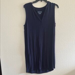 Southern Tide Navy Sleeveless Mini Dress
